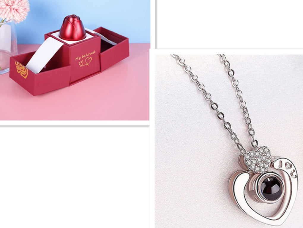 Rose Jewelry Gift Box